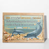 Personalized Name Mom Canvas, Dolphin Mom And Son Canvas for Mom for Mother, Customized Mother's Day Gifts