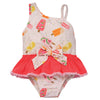 Mud Pie Baby Girl Pink Popsicle Swimsuit
