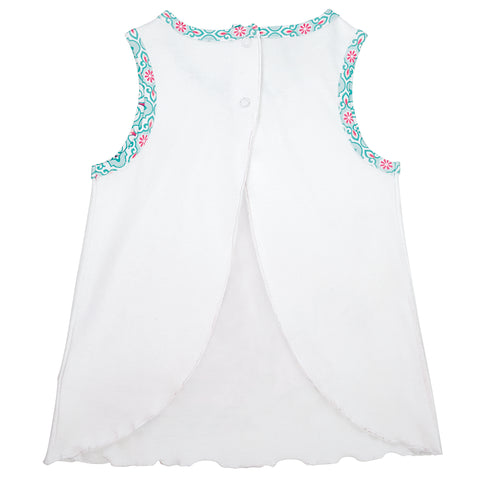 Image of Mud Pie Baby Girl Snail Tunic And Legging Set