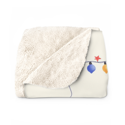 Image of Personalized Christmas Blanket, Custom Gnome Family Christmas Blanket, Family Name Blanket, Gnome Blanket, Christmas Gifts