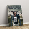 Personalized Football Pet Portrait, Penn State Football Dog Cat Portrait, Custom Pet Canvas Poster, Football Lovers’ Gift, Digital Download