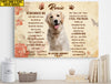 Personalized Pet Memorial Photo Canvas, Remember Me Dog Cat Canvas, Sympathy Gifts, Dog Gifts, Memorial Pet Photo Gift
