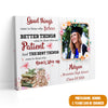 Personalized Graduation Girl Custom Photo Canvas, Class Of 2024 Canvas, Graduation Wall Art, Gift For Girl, Graduation Gift