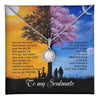 Day And Night To Soulmate  Eternal Hope Necklace With Message Card Gift for Wife
