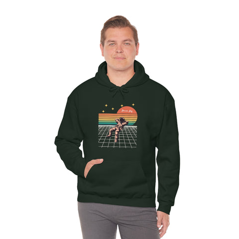 Image of Dream Big Astronaut Men Woman Heavy Blend Hooded Sweatshirt