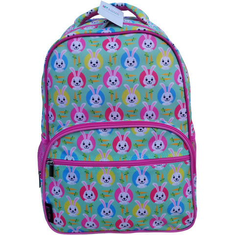 Image of Little Planets Girls All Over Print 16'' Bunny Kid School Backpack