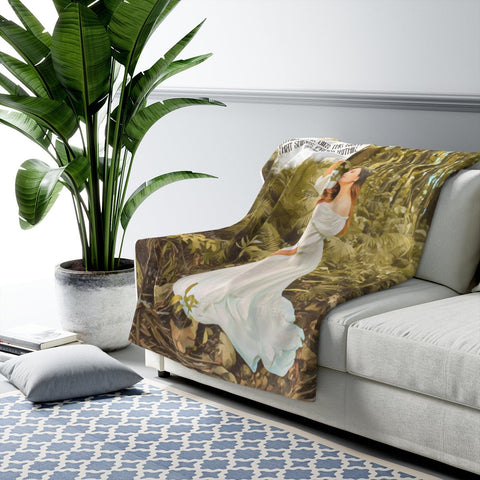 Image of Minky Sherpa Fleece Blanket, Custom Quote Blanket, Adult Big Kids Blanket, Birthday Gift Blanket, Personalized Blanket, Message Blanket