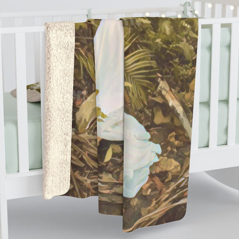 Image of Minky Sherpa Fleece Blanket, Custom Quote Blanket, Adult Big Kids Blanket, Birthday Gift Blanket, Personalized Blanket, Message Blanket