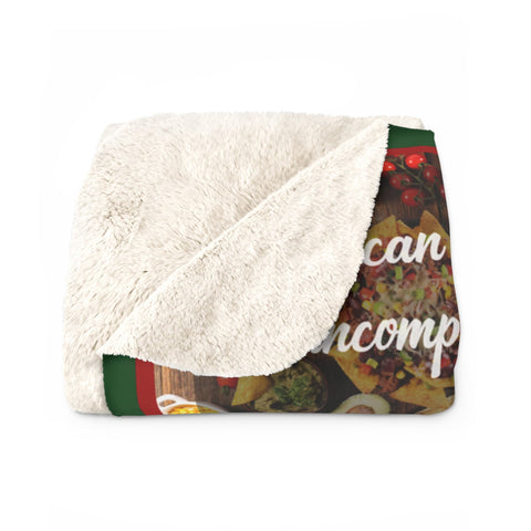 Image of Personalized MEXICO Custom Blanket, Minky Blanket, Fleece Blanket, Sherpa Blanket, Throw Blanket, Gift for Mom Dad Her Him Kids, Christmas Gift