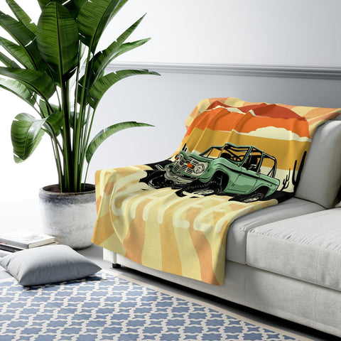 Image of USA Printed Custom Birthday Blanket | 18 Year Old Blanket, Truck Blanket, Personalized Blanket, Gift for Her, Gift for Him, Birthday Gifts