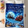 Personalized Christmas Eve Blanket, Custom Christmas Santa Blanket, Santa Claus Blanket, Christmas Lover Blanket, Christmas Gifts