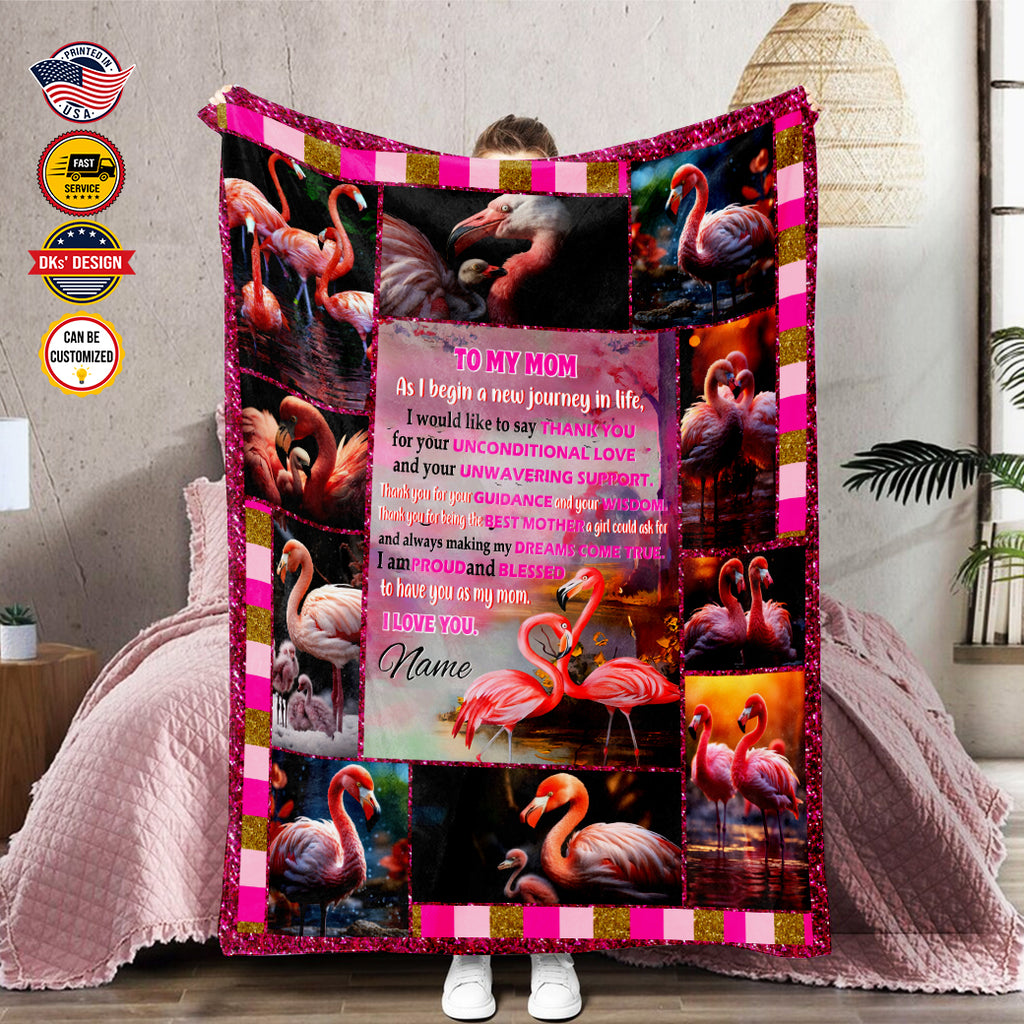 Minky Sherpa Fleece Custom Adult Kids Blanket - Main Image