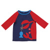 Mud Pie Baby Boy Boathouse Crab Rash Guard