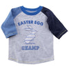 Mud Pie Baby Boy Easter Egg Champ Bunny T-Shirt