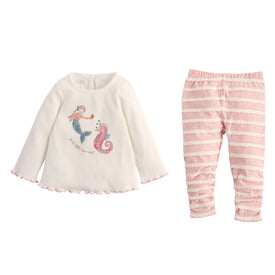 Mud Pie Baby Girl Mermaid Two Piece Set
