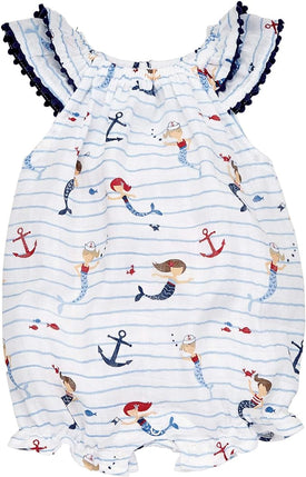 Mud Pie Baby Girl Muslin Sail Away Bubble