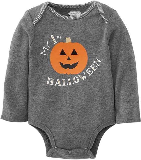 Mud Pie Baby Boy My 1st Halloween Pumpkin Crawler