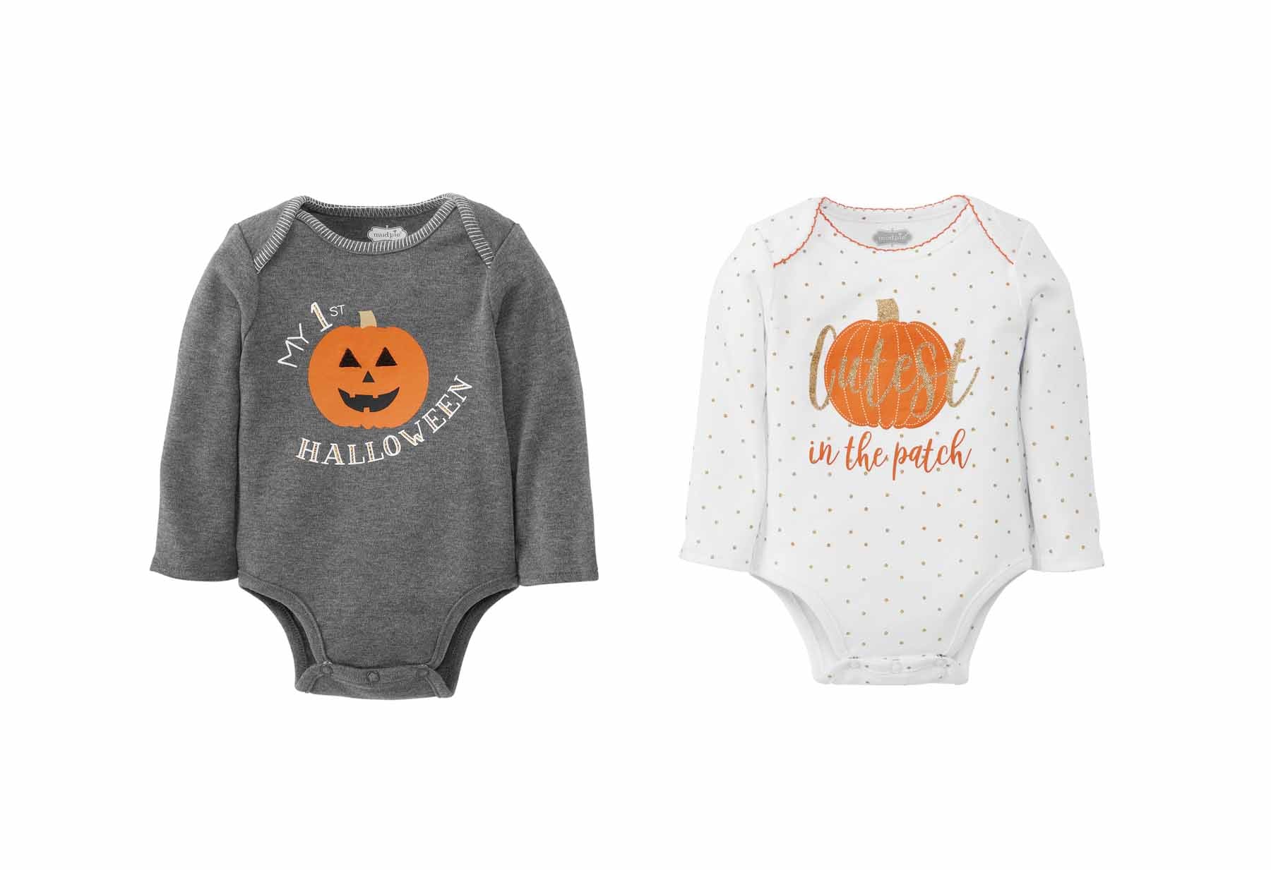 Mud Pie Baby Boy My 1st Halloween Pumpkin Crawler