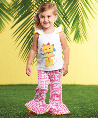 Mud Pie Baby Girl Safari Lion Tunic and Legging Set