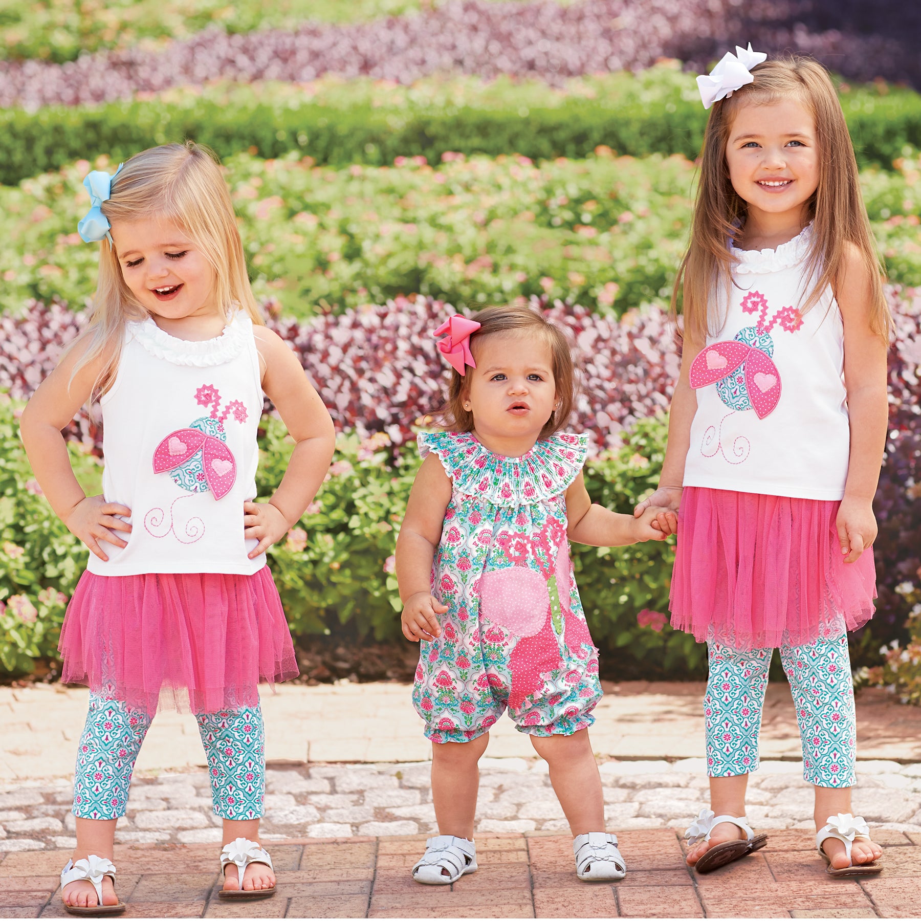 Mud Pie Baby Girl Ladybug 2-Piece Set