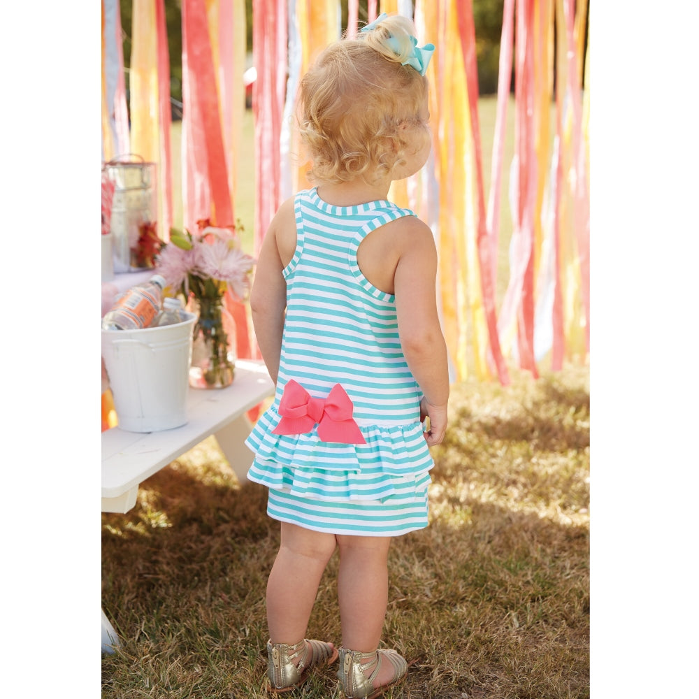 Mud Pie Baby Girl Lollipop Stripe Casual Playwear Sleeveless Sun Dress