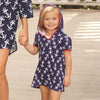 Mud Pie Little Girl Mini Hooded Anchor Cover Up