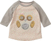 Mud Pie Baby Girl Sequin Spotted Owl Sweatshirt