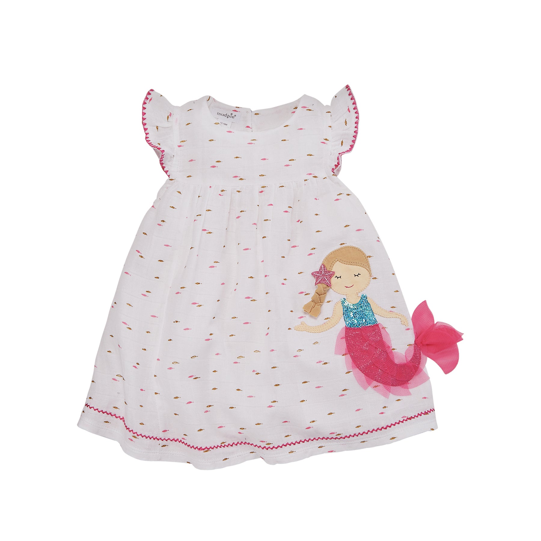 Mud Pie Baby Girl Mermaid Dress
