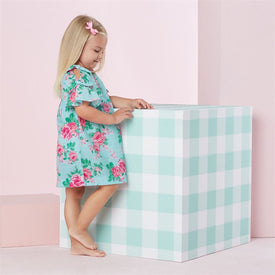 Mud Pie Baby Girl Rose Bow Dress