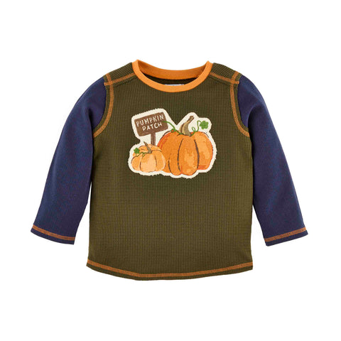 Mud Pie Little Boys' Halloween Pumpkin Patch  Tee Top Shirt