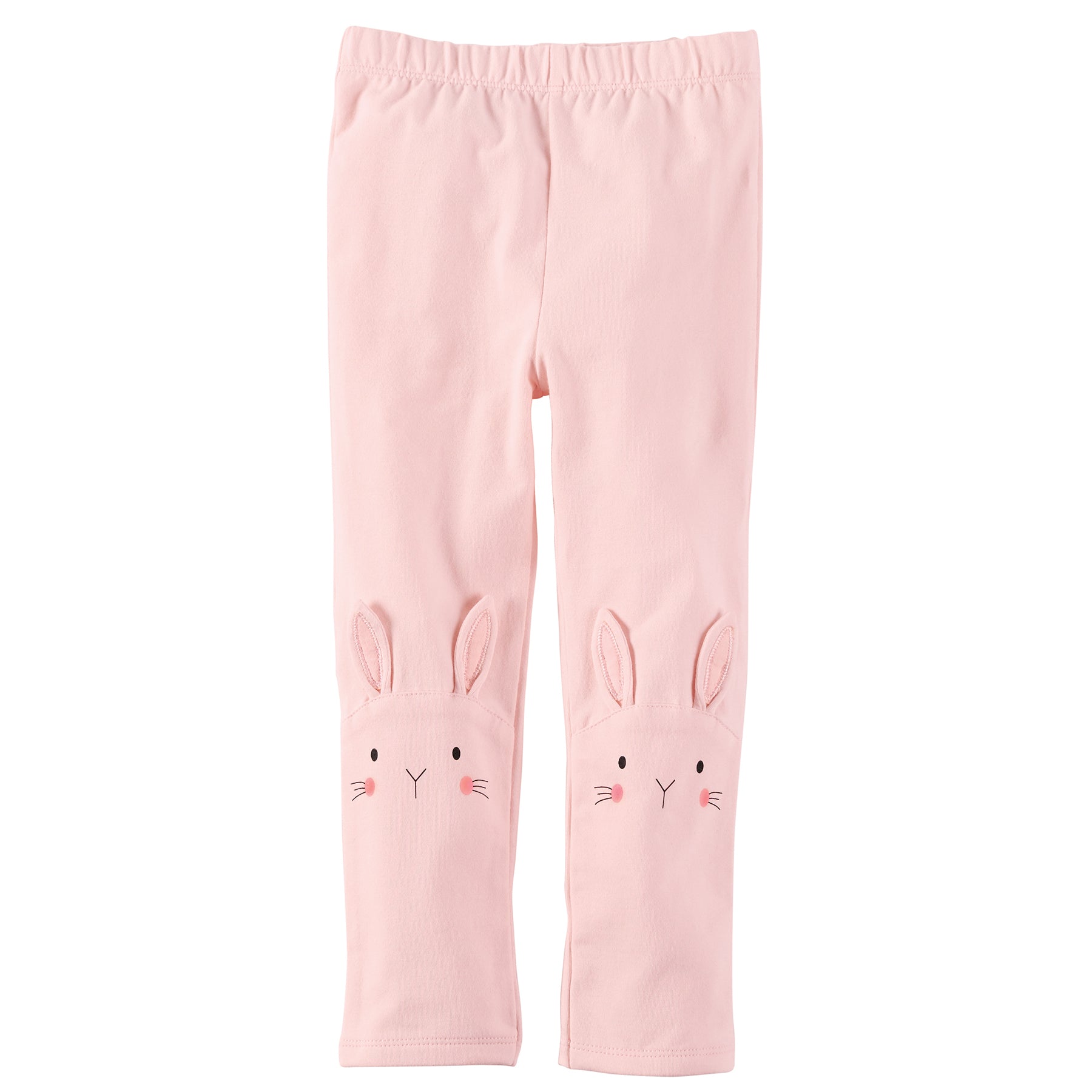 Mud Pie Baby Girl Easter Bunny Pink Leggings