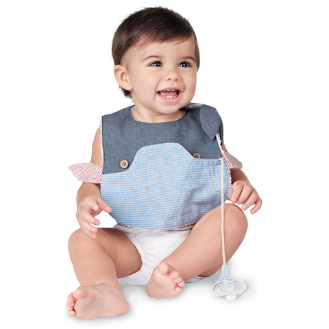 Image of Mud Pie Baby Boy Fish Bib