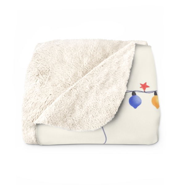 Personalized Christmas Blanket, Custom Gnome Family Christmas Blanket, Family Name Blanket, Gnome Blanket, Christmas Gifts