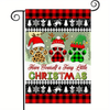 Personalized Christmas Flag, Custom Double Side Dog Claw Christmas Flag, Have Yourself A Furry Little Christmas Garden Flag, Christmas Gift