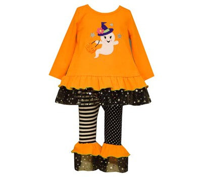 Halloween Dress Rare Editions Pumpkin Outfit Bonnie Jean Little