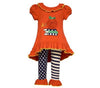 Bonnie Jean Little Girls Red A Is For Apple Fall School Dress