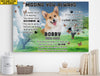 Personalized Pet Memorial Photo Canvas, Missing You Always Dog Cat Canvas, Pet Loss Gifts, Sympathy Gift For Loss of Dog