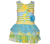 Bonnie Jean Little Girls' Sequin Flower Parrot Summer Dress