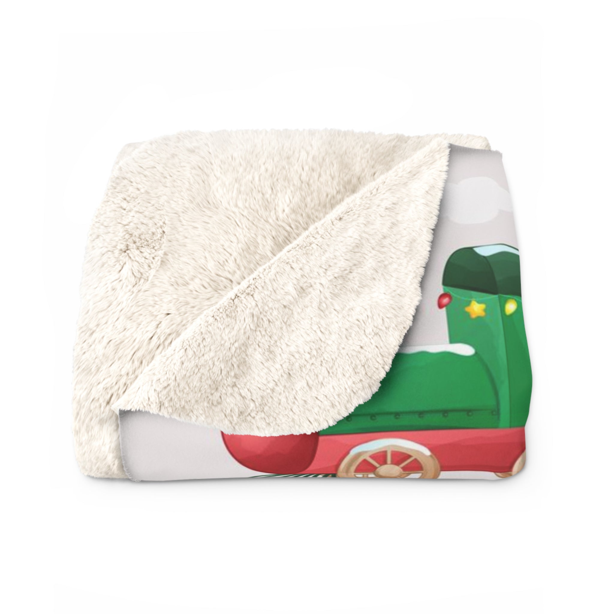 Personalized Christmas Blanket, Custom Baby Penguin Train Blanket, Christmas Baby Blanket, Baby Penguin Blanket, Christmas Gift