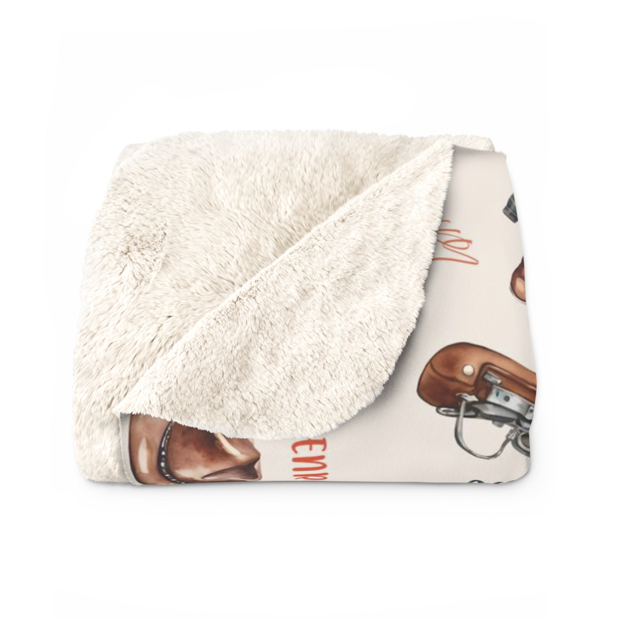 Personalized Baby Cowboy Blanket, Custom Western Baby Blanket, Baby Highland Cow Blanket, Western Cowboy Blanket, Baby Shower Gift