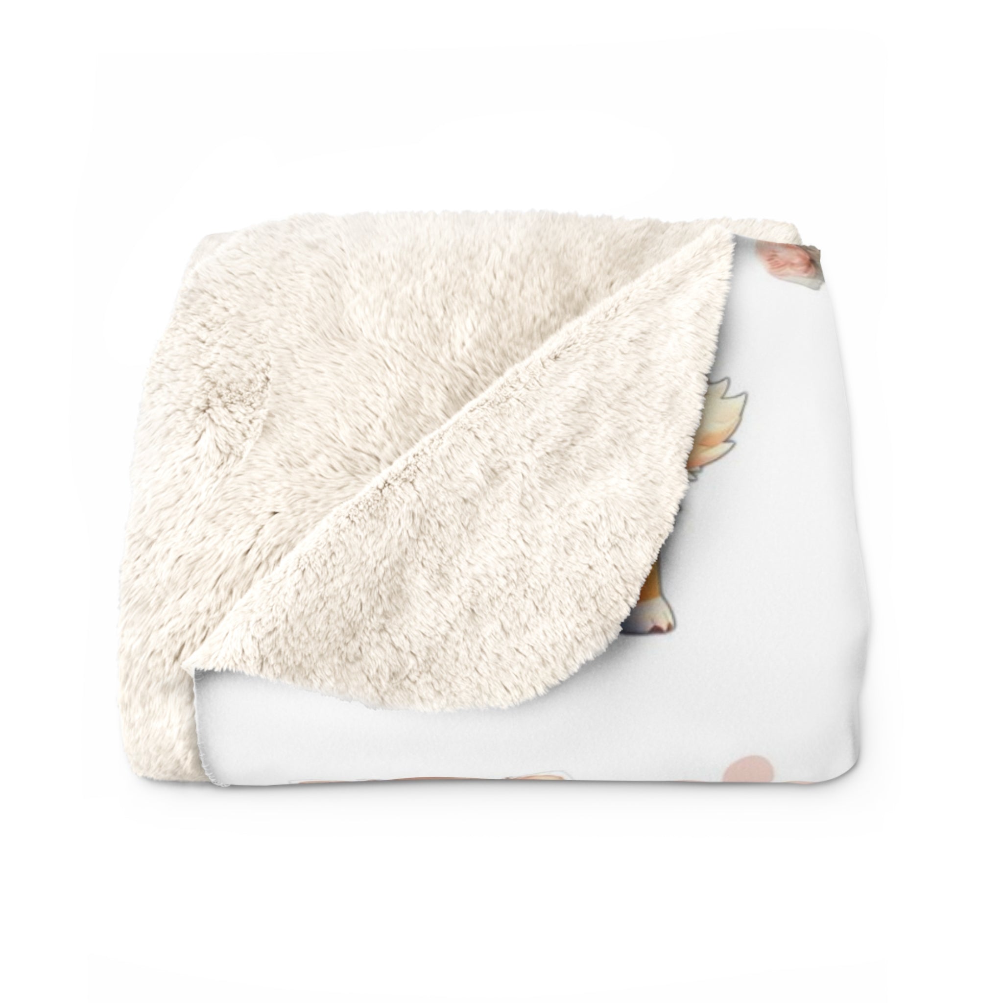 Personalized Dog Blanket, Dog Doll For Kids Custom Name Blanket, 3D Printed Blanket, Blanket for Son For Daughter For Dog Lovers