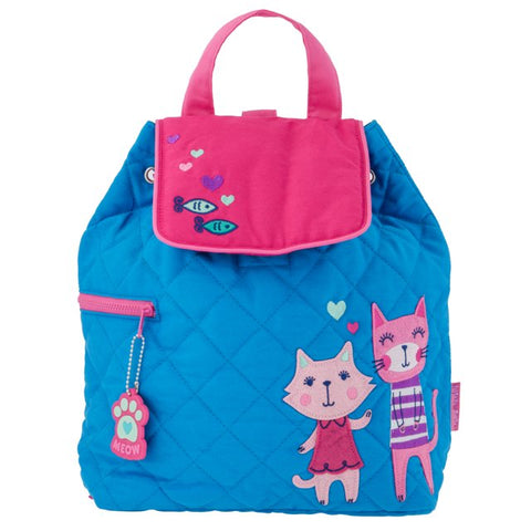 Stephen Joseph Cats Quilted Backpack