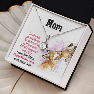 Mom You Are So Special Eternal Hope Necklace