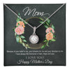 Because Of Your Belief In Me Happy Mother's Day Eternal Hope Necklace