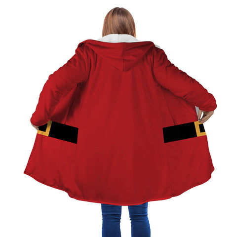 Image of Personalized Hooded Cloak Coat, Christmas Santa's Coat Custom Name Hooded Cloak Coats