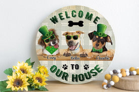 Personalized Pet Photo Door Hanger, 