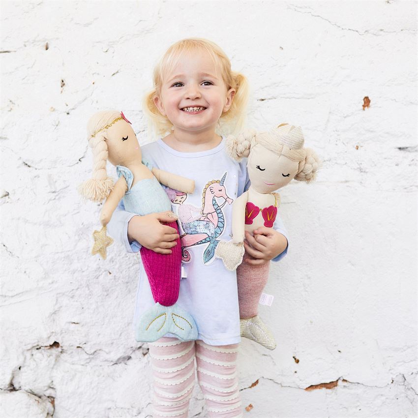 Mud Pie Girl Mermaid Seahorse Tunic And Legging