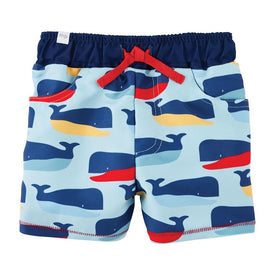 Mud Pie Baby Boys Whale Swim Trunks