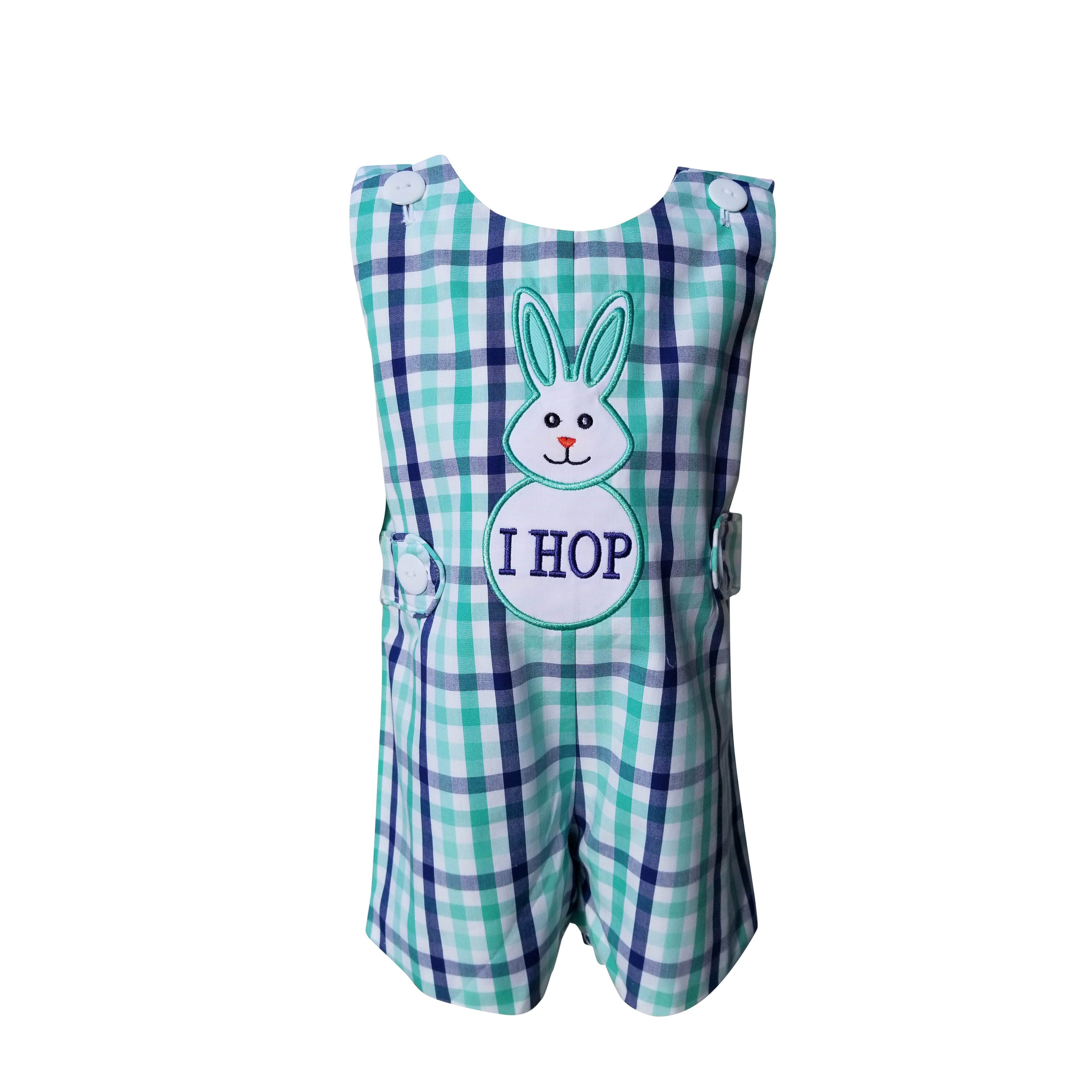 Dana Kids Easter Boys Bunny  "I hop" Shortall