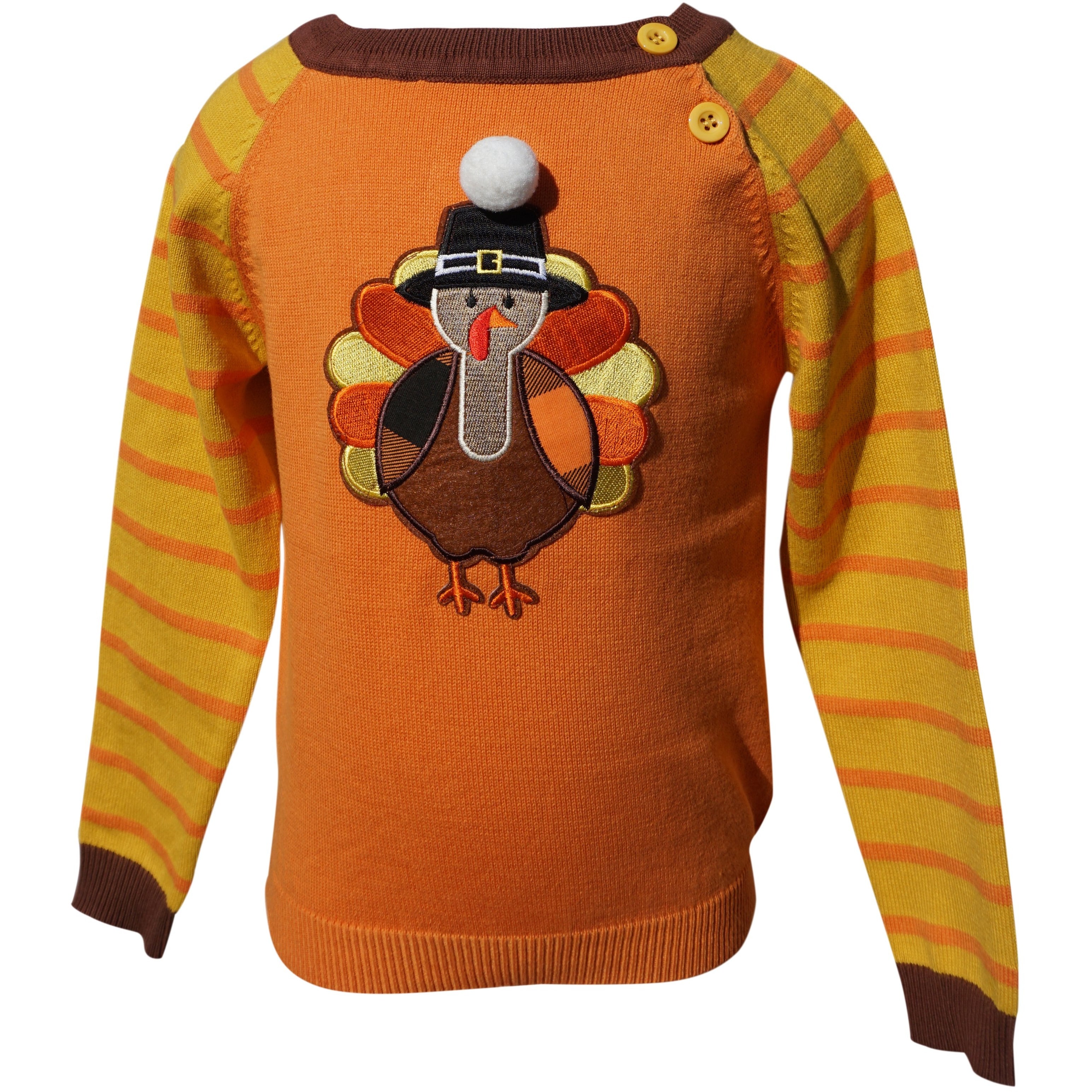 Dana Kids Boys Thanksgiving Turkey Sweater
